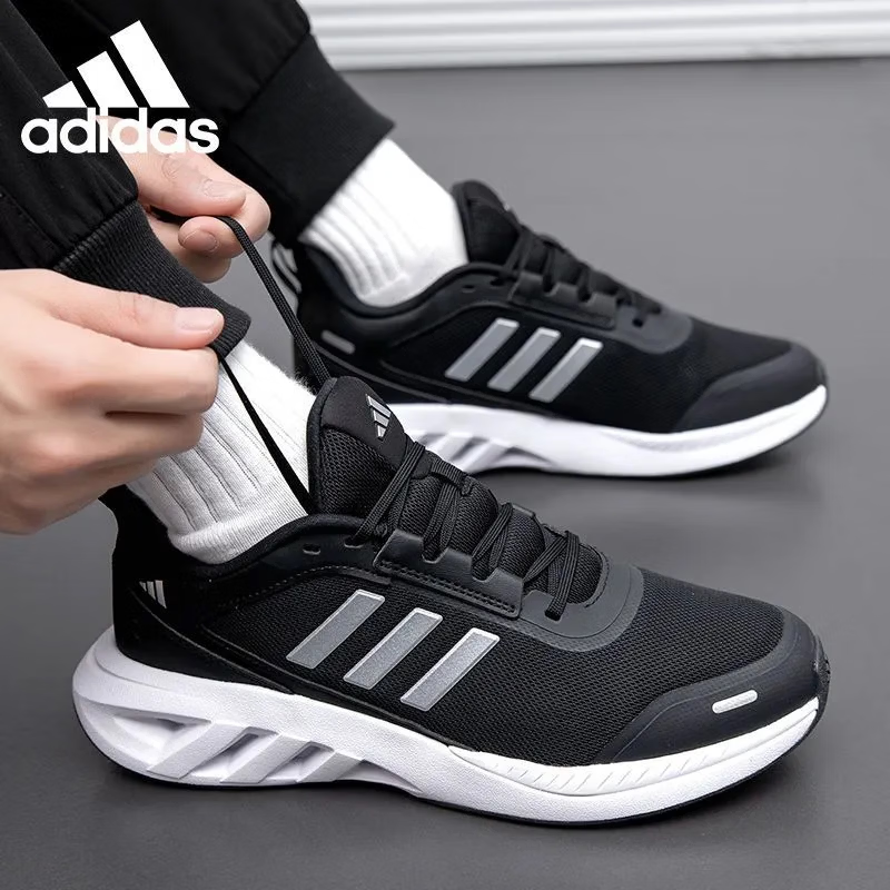 Adidas Unisex Spring Casual Mesh Breathable Lightweight Shock Absorption Running Shoes JP9779 Size 42