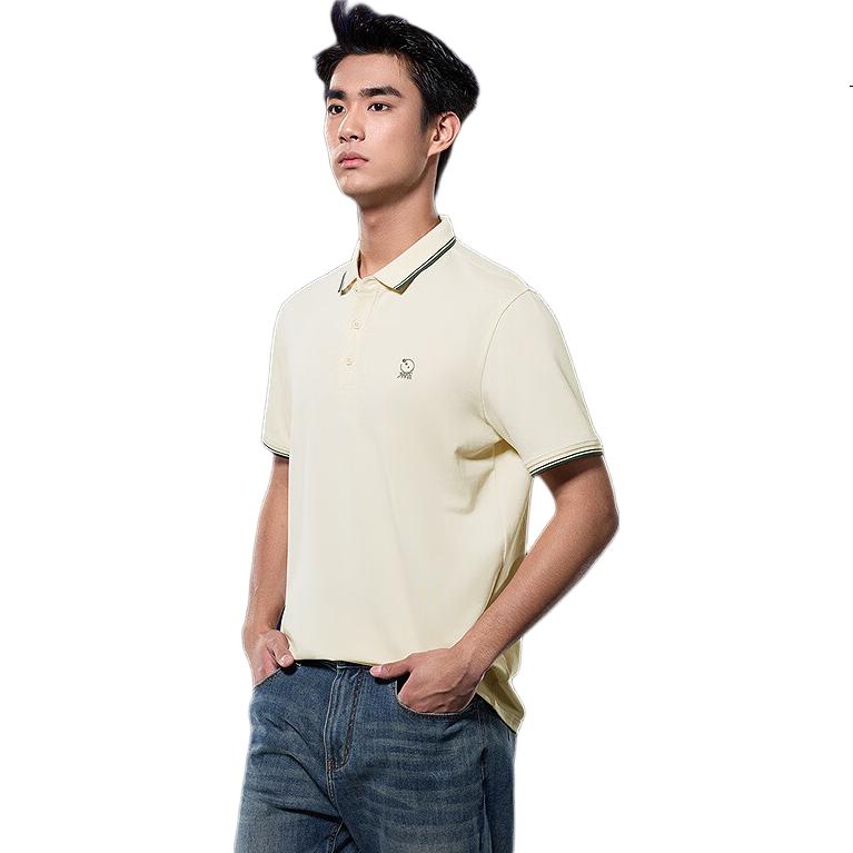 HLA Short-Sleeve Men's Shirt, Three Body Alliance Collaboration Series, Cool-Feeling Moisture-Wicking Quick-Dry Short-Sleeve for Men in Summer