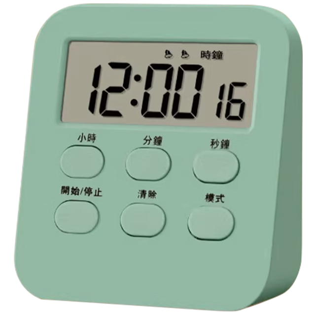 Kousu Student Silent Timer Time Manager Kitchen Baking Timer Study Exam Reminder Multifunctional Smart Alarm Clock