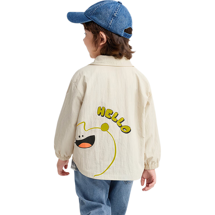 BALABALA Children's Clothing, Baby Outerwear, Boys And Girls Clothes, New Autumn Thin Shirt, Cute Casual Style, 208325105209