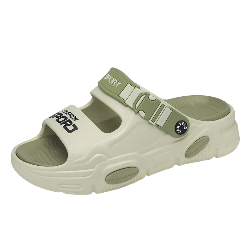 CARTELO Men's Summer Slippers Dual-Wear New Casual Sport Beach Sandals with Soft Sole