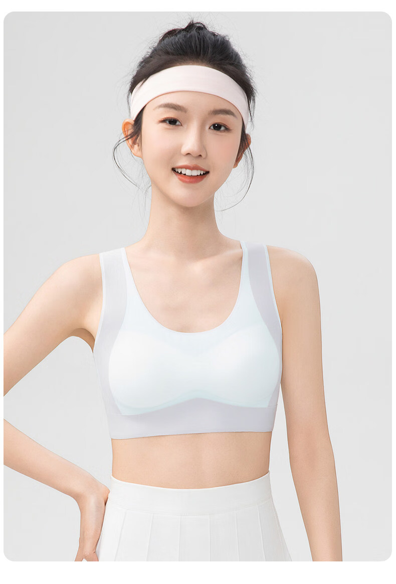 Urban Beauty 26 Years Development Period 12-16 Years Old Girls' Underwear Vest Sports Bra for Junior and Senior High School Students Stage 2-3 20