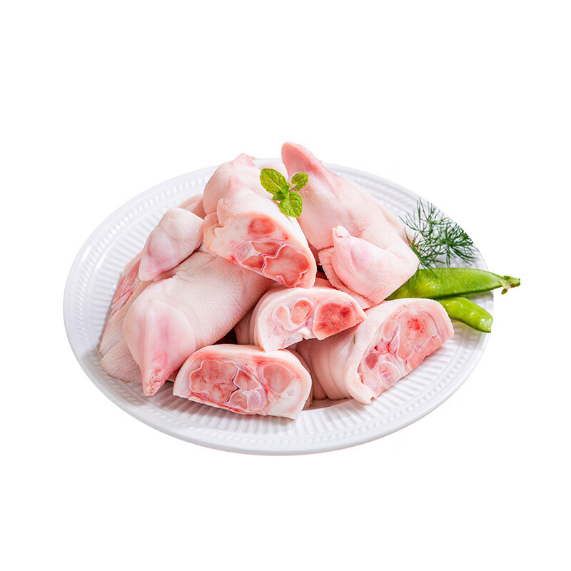 龙大肉食 猪蹄块2斤 冷冻免切猪蹄子猪爪猪手猪脚猪蹄生鲜 猪肉卤猪蹄酱卤