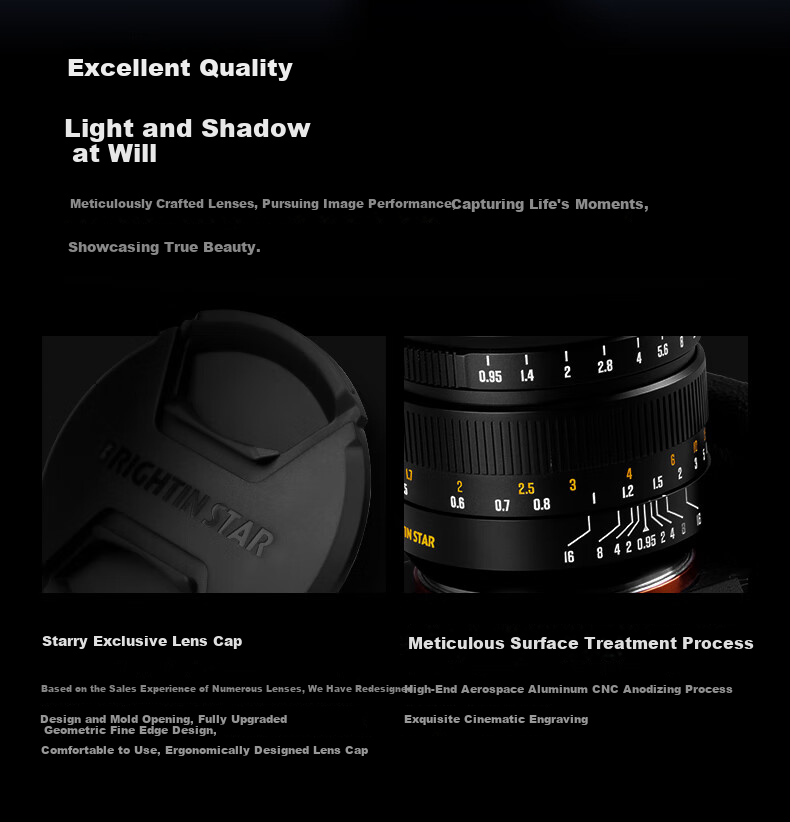 Xingyao Optics Xingyao 50mm F0.95 Full-Frame 2nd Generation Portrait Large Aperture Night God Lens 50mm F0.95 Lens for Nikon Z Mount 15