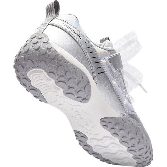 BALABALA Children's Shoes Girls' Sports Shoes for Autumn 2025 Ballet-Style Dad Shoes Lace Fashion 208325140010