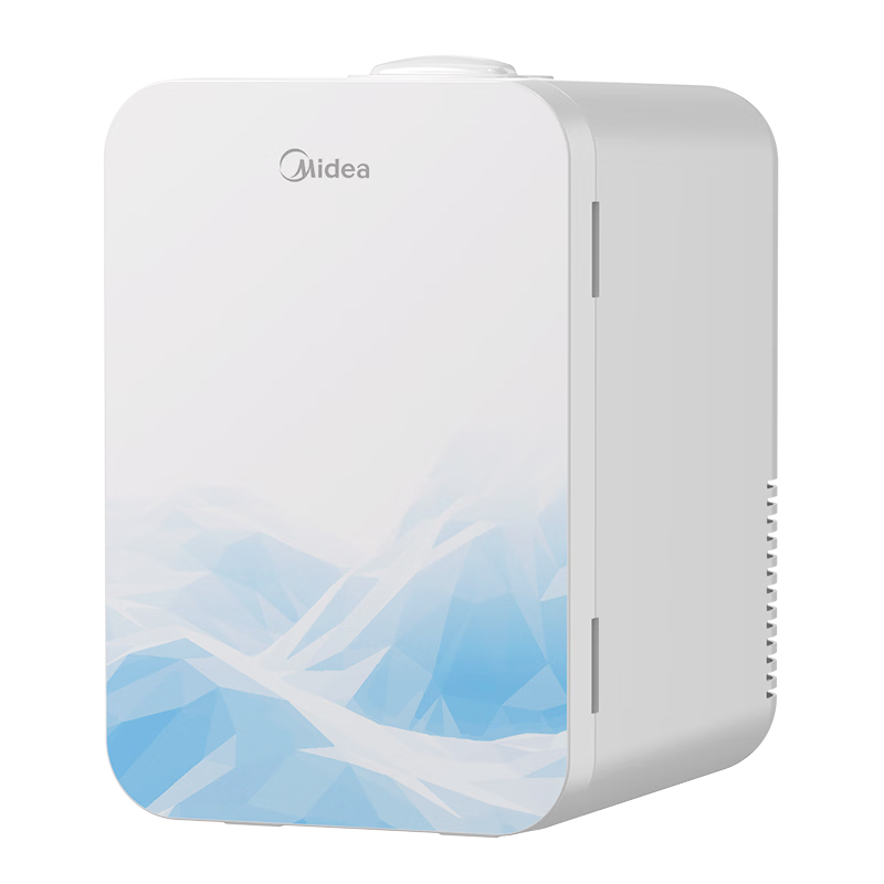 Midea Car Refrigerator 5L Mini Portable Cooler and Warmer for Car and Home, Breast Milk Storage, Office, Student Dormitory Electronic Mini Fridge