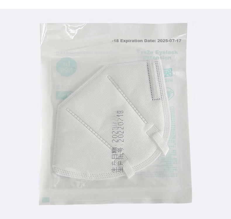 CM Chaomei N95 Mask 3D Protective Adult Face Mask Y3-E Type White Individually Packaged 10