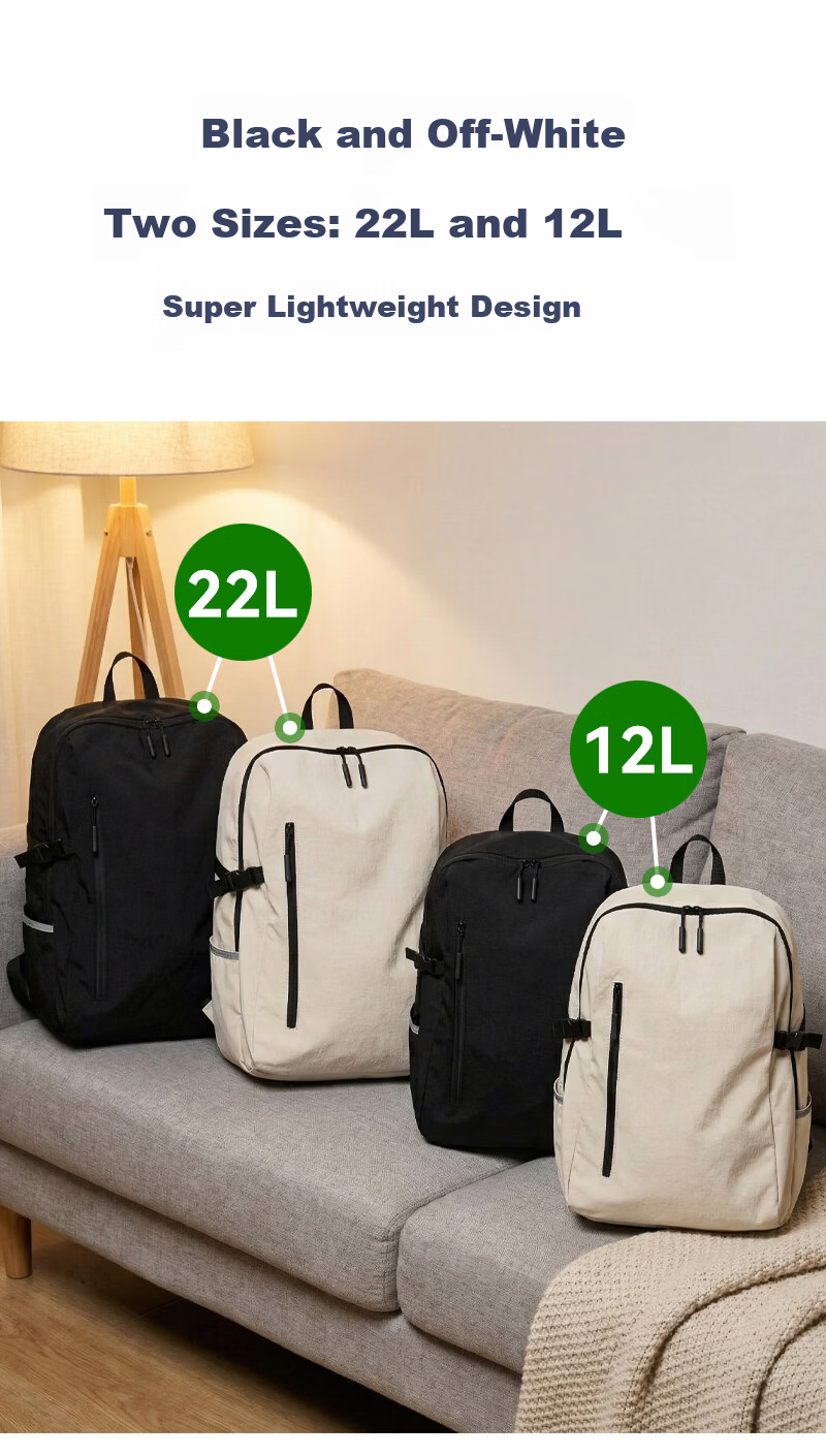 JD Jingzao Xiaobai Bag PRO 28L Independent Laptop Compartment Backpack Water-Repellent White 2