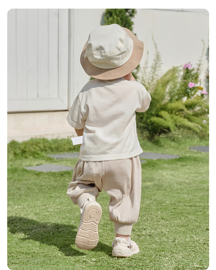 Balabala【balaOne】Baby Short Sleeve T-Shirt Infant Top 2026 Soft Comfortable Fresh Cute 11