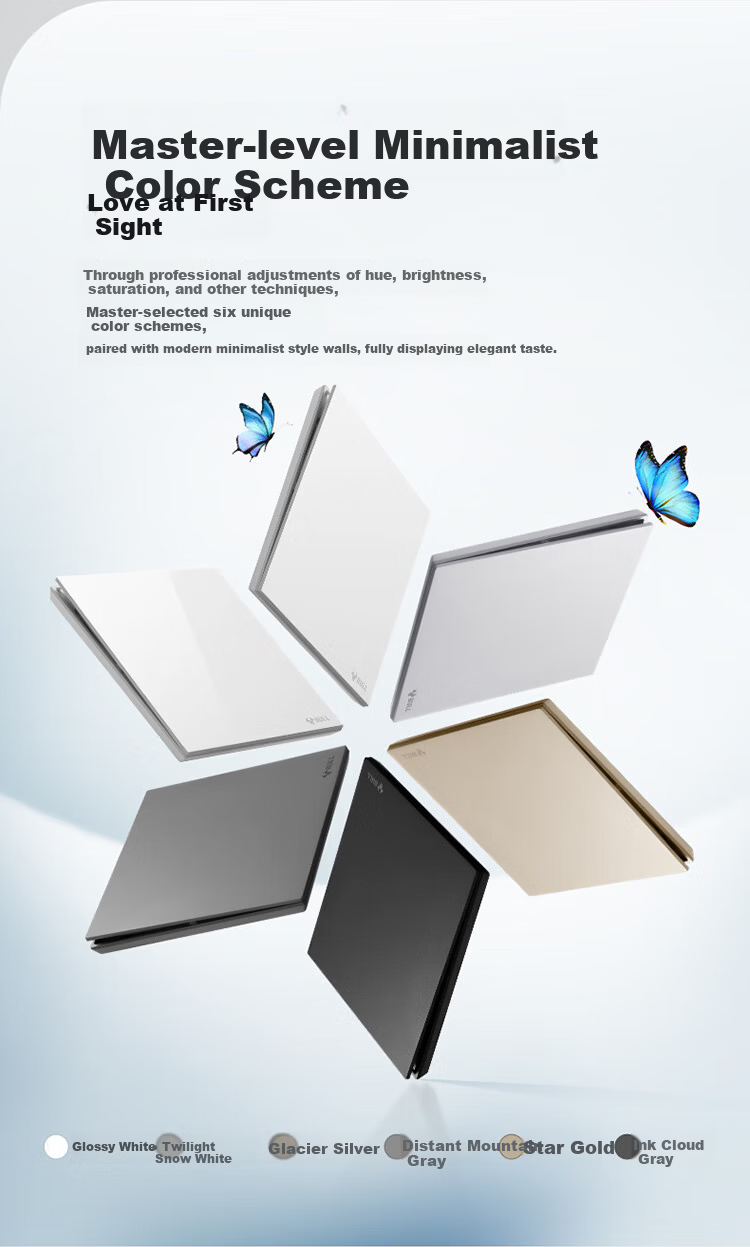 BULL Switch Socket G57 Butterfly Ultra-Thin Series Two-Gang Multi-Control Large Panel Switch G57K214 Ink Cloud Gray 5