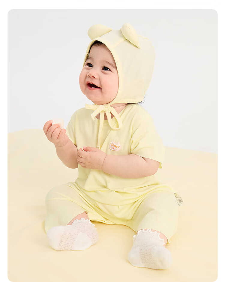 Balabala [balaOne] Baby Romper Infant Jumpsuit 2026 Soft Skin-friendly Comfortable Cute 21
