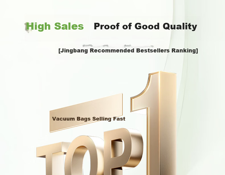 Jieribang Vacuum Seal Bags 10cm x 15cm 50pcs 1