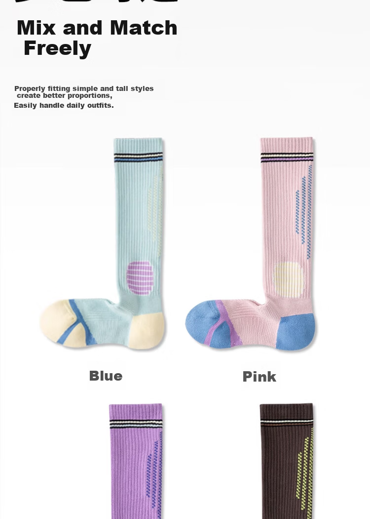 XUEXIMAN Compression Calf Socks Pressure Sports Slimming Leg Cycling Hiking Tennis Running Fitness Yoga Mid-Calf Socks 17