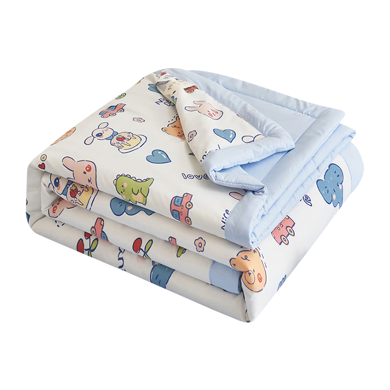 Grace A-Class 100% Xinjiang Cotton Summer Quilt Air-Conditioning Quilt Washed Summer Cooling Quilt Double Thin Quilt Core 150*200cm