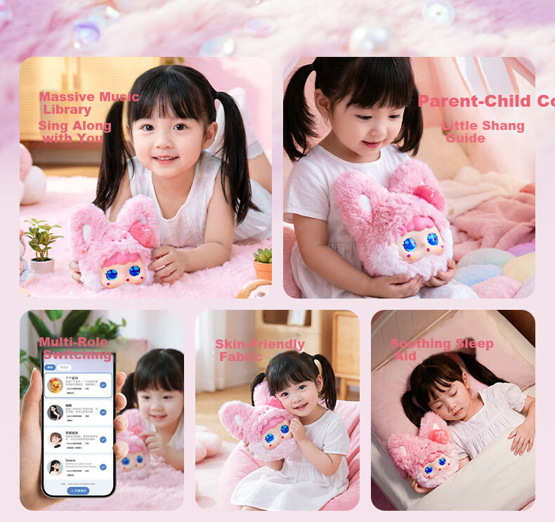 Keyumeng Doubao Smart AI Companion Chat Robot Plush Toy Electronic Pet Children's Girls Birthday Gift 2