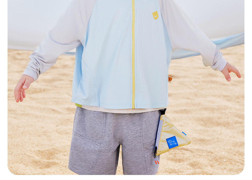 Betis Kids Sunscreen Jacket 3-4 Years Summer Coat Cape Boys Girls Cooling Breathable Sun Protection Hooded Jacket 31