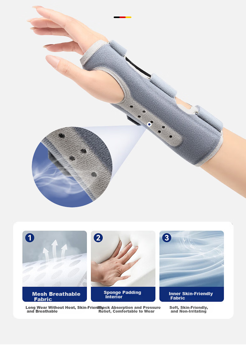 Lizi Medical Grade Wrist Brace for Sprains, Strains, Joint Support, Fractures, and Carpal Tunnel Syndrome 12