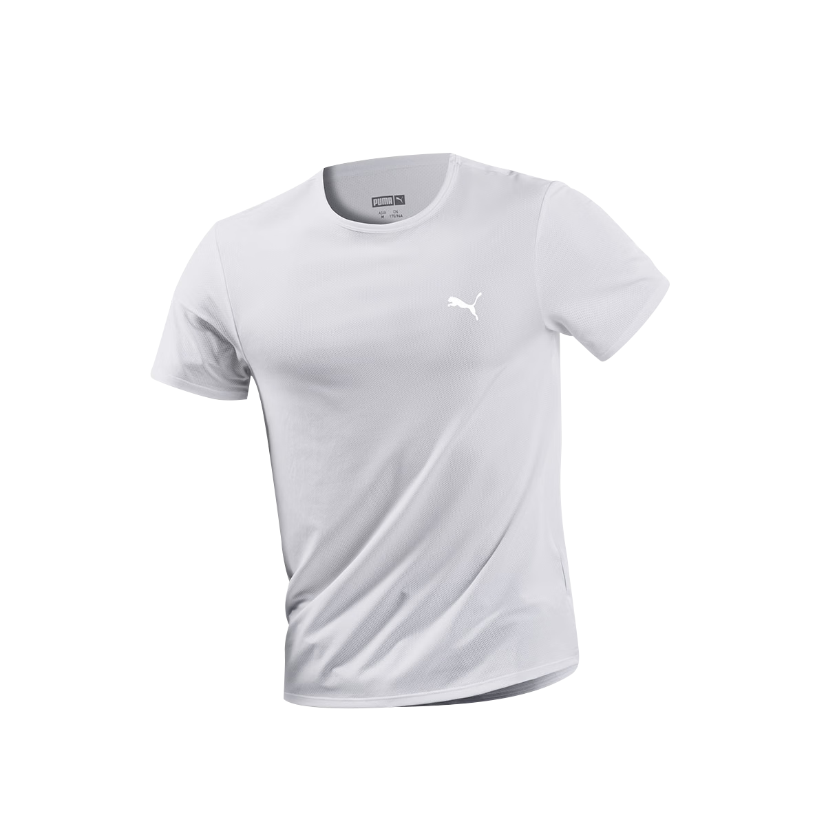 PUMA Classic Simple High Elastic Mesh Quick-Dry Breathable Short Sleeve T-Shirt 1 Piece