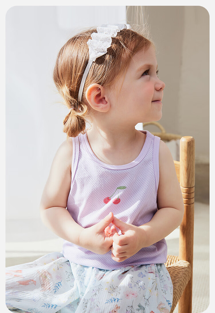 Minibala 2-Pack Kids Boys Girls Cotton Mesh Breathable Ocean Style Tank Tops Summer 2026 13