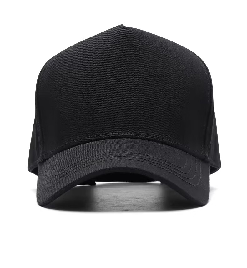 Miiow Men's Summer Deep High-Top Hat Casual Black Baseball Cap Sunshade Duckbill Hat 17