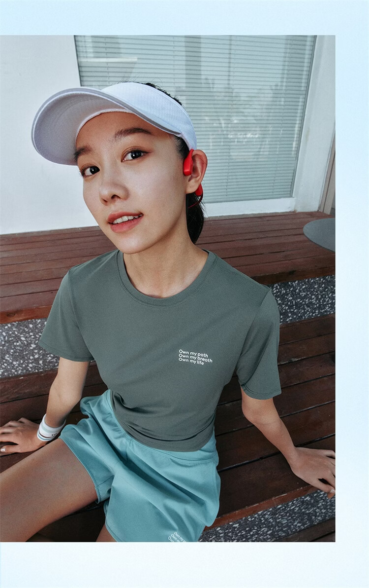 Xtep 2000KM FUN Women's Breathable Quick-Dry Running Printed Moisture-Wicking Summer Short Sleeve Shirt 24