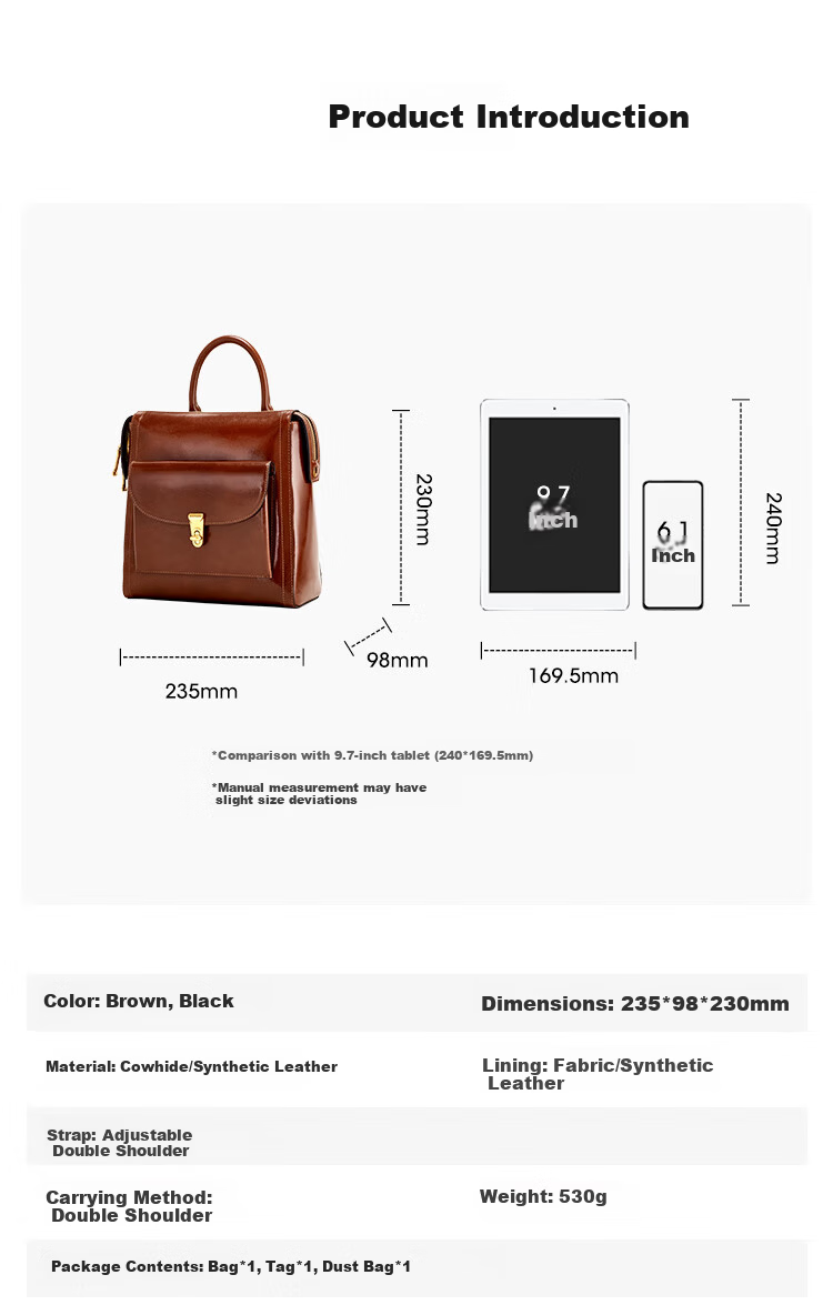 Hush Puppies Women's Simple Casual Shoulder Handbag Crossbody Commuter Bag Women's Day Gift for Girlfriend and Wife 1