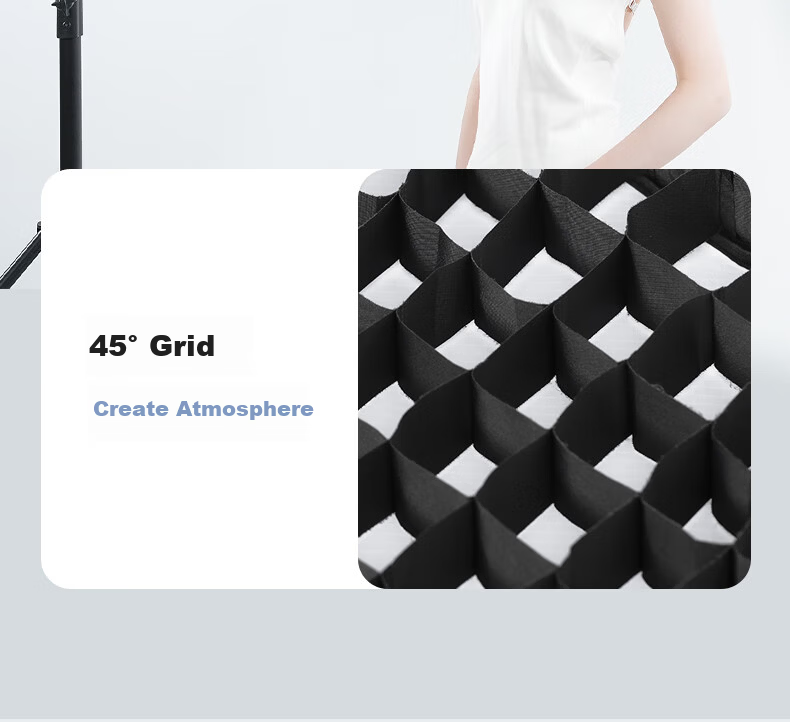 AMBITFUL Zhijie Octagonal Softbox FS80pro Bowens Mount Quick Install Handheld Portable Video Flash Hot Shoe Soft Light Diffuser 12