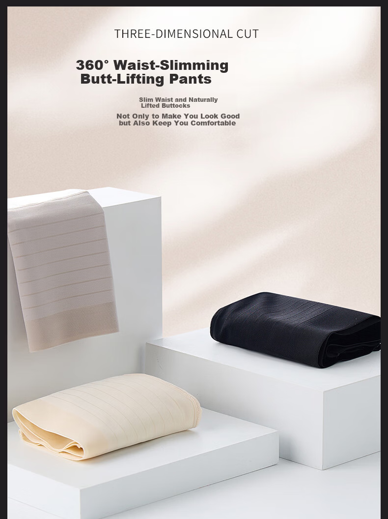 LangSha High Waist Tummy Control Postpartum Hip Lift Antibacterial Shaping Panties 7