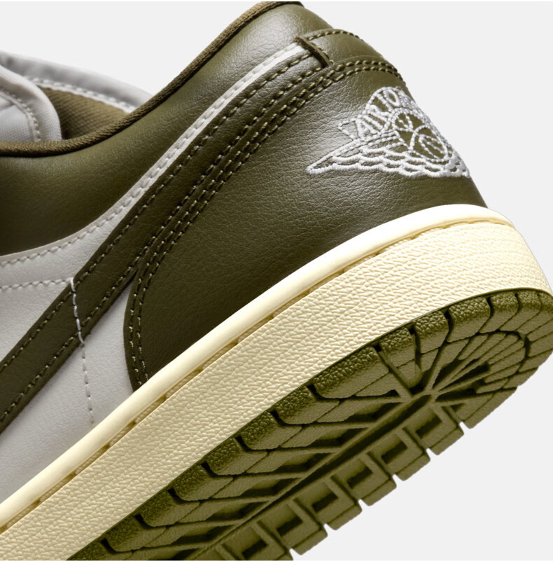 Nike NIKE Unisex Casual Shoes Jordan AJ1 JORDAN 1 Sneakers DC0774-122 Green White Size 36 5