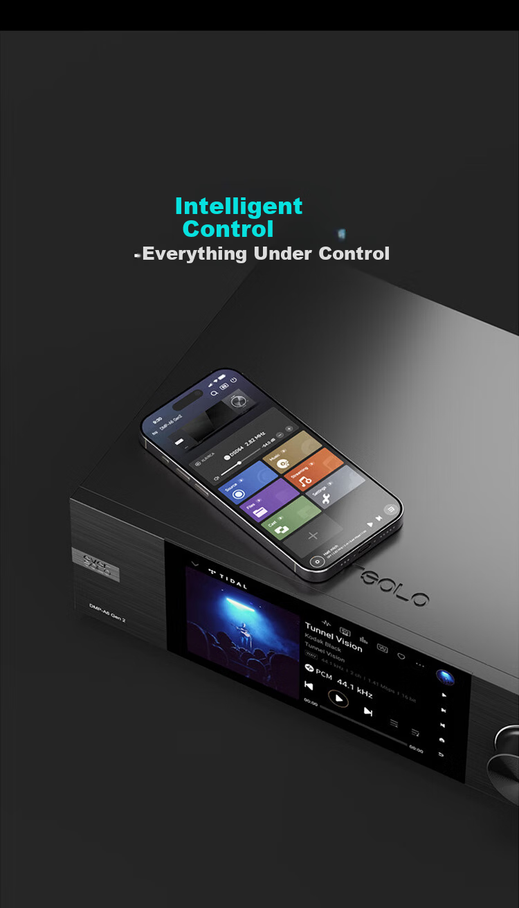 EVERSOLO DMP-A6 Gen 2 Streaming HiFi Music Player DAC Integrated High-Fidelity DSD Decoder [Dual ES9038Q2M] 47