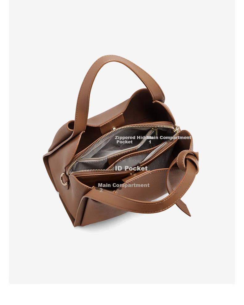 FOXER Leather Women's Large Capacity Shoulder Bag Crossbody Handbag Luxury Gift for Girlfriend 6