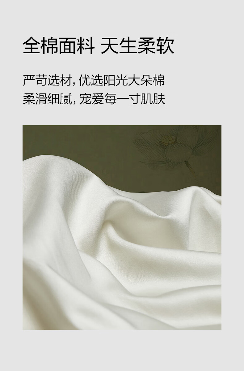 Luolai Home Textiles Silk Quilt 100% Cotton Class A Antibacterial Silk Four Seasons Quilt Core Approx. 3.2 Jin 150*215cm 3
