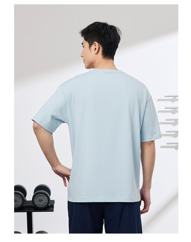 Jordan Men's Sports Short Sleeve T-Shirt 2026 Summer New Lightweight Comfortable Breathable Casual Cotton Tee 14