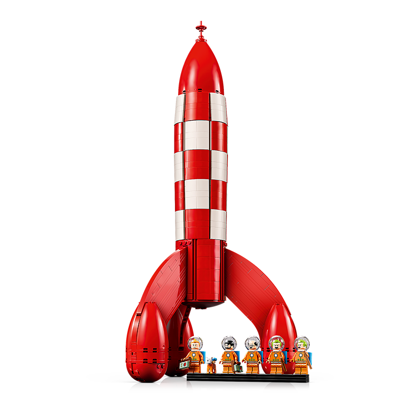 LEGO Building Blocks 21367 Tintin Moon Rocket Kids Boys Girls Toy Children's Day Gift Home Decor Ornament