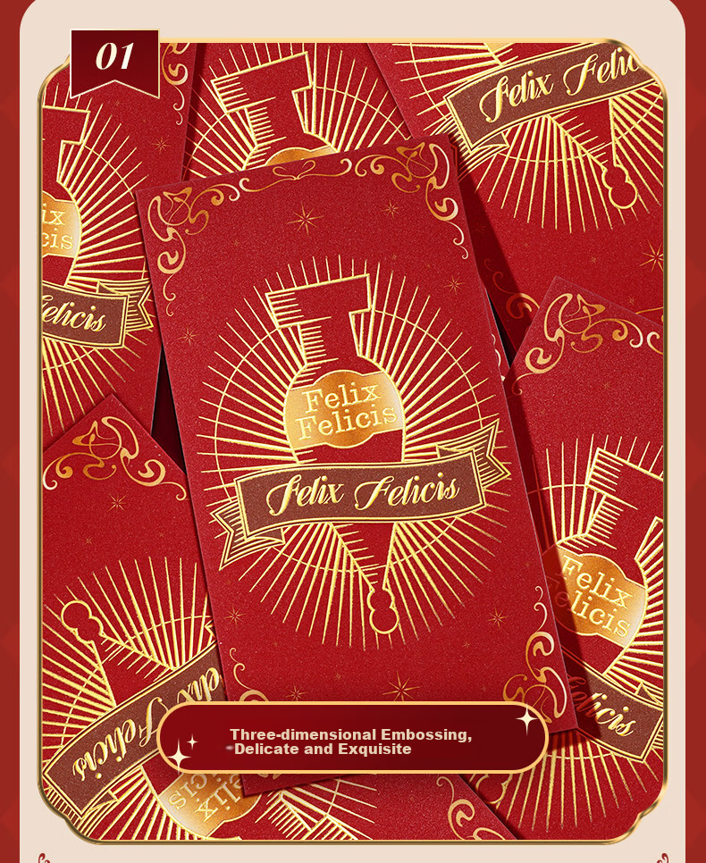 Harry Potter Felix Felicis Red Envelopes 2026 Chinese New Year Lucky Money Pack of 6 3
