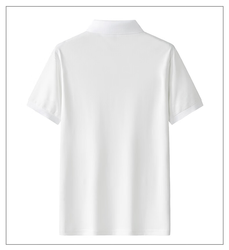 ROMON Short Sleeve Polo Shirt Summer 210G Cotton-Like Pique Mesh Breathable Ice Cool Fashion T-Shirt Casual Base Layer 7