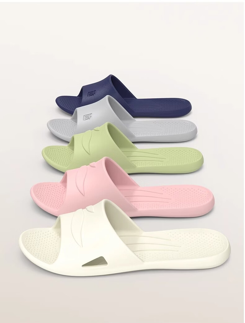 GEMAI Foldable Travel Slippers Women Portable Non-Slip Swimming Men Business Hotel Slippers Green Size 35-36 10