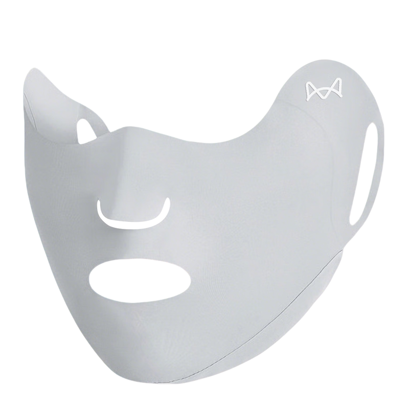 Miiow Sunscreen Face Mask Outdoor Sports Running Ice Silk Ear-Hook Breathable UV Protection with Drinkable Nose and Mouth Exposure
