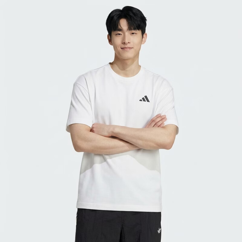Adidas Men's Training Series TR-ES TEE M Short Sleeve T-Shirt KU8713 White L