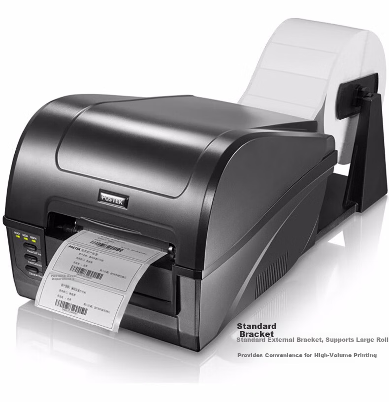 POSTEK C168 300S Label Printer Fixed Asset Adhesive Label Machine Hang Tag Electronic Waybill 300 DPI Barcode Printer 3