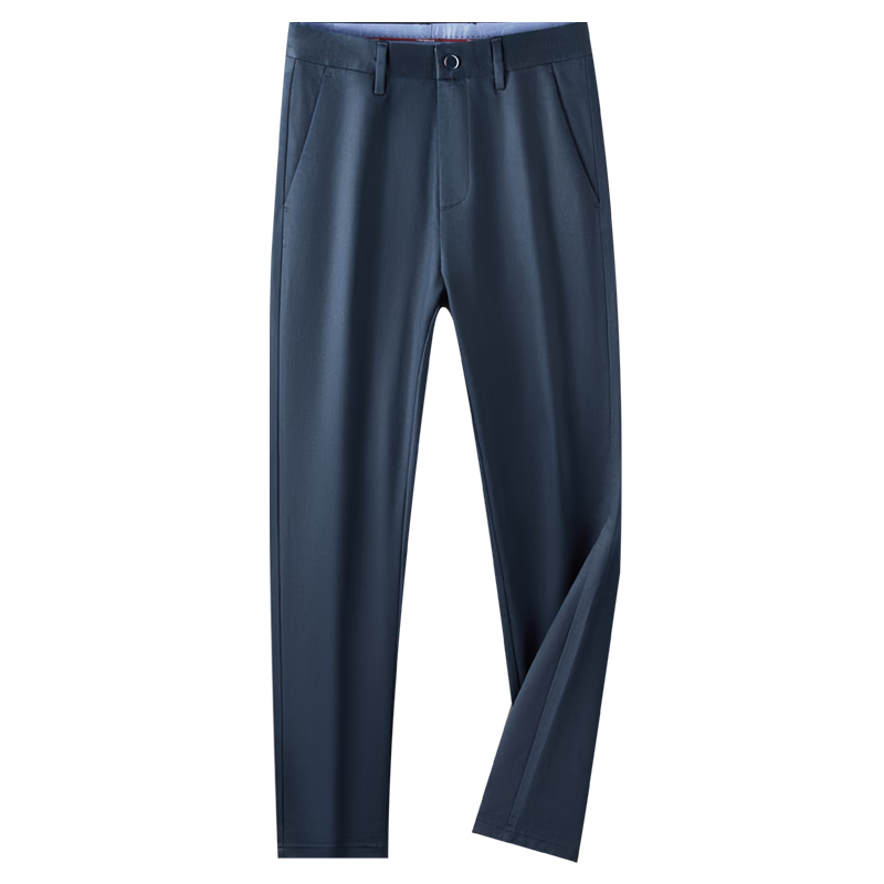 PLAYBOY Men's Business Straight Loose Fit Dress Pants 2026 Spring Autumn Thin Casual Trousers Commuter Pants