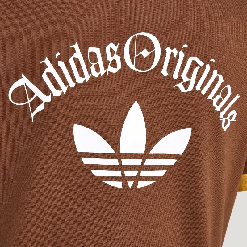 Adidas Originals Women's OG W TEE SS 2 Short Sleeve T-Shirt KT3061 Dark Brown M 8