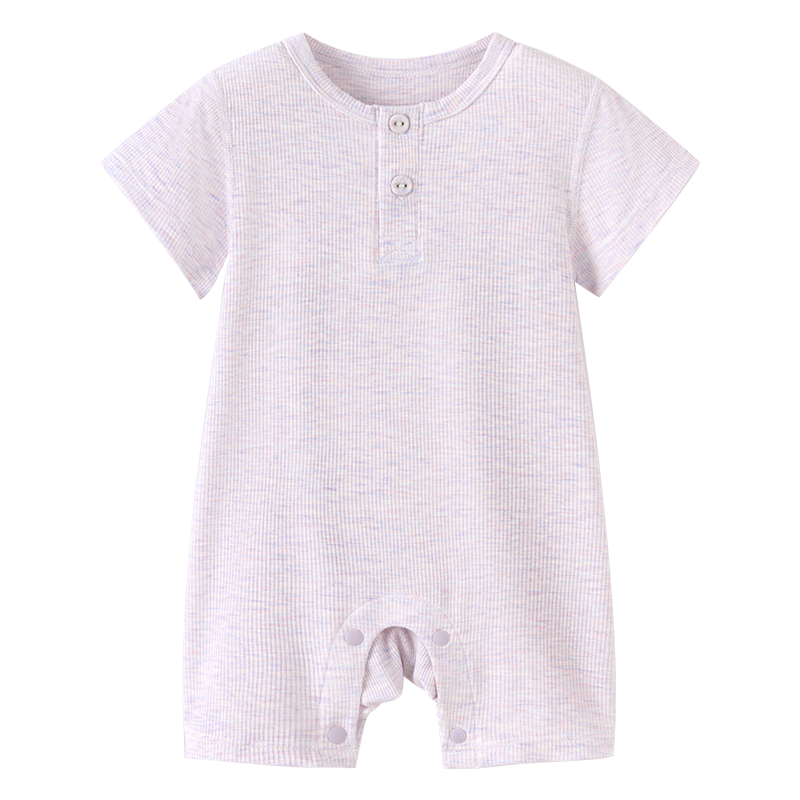 Babylove Baby Summer Lightweight Modal Romper Unisex Floral Casual Homewear