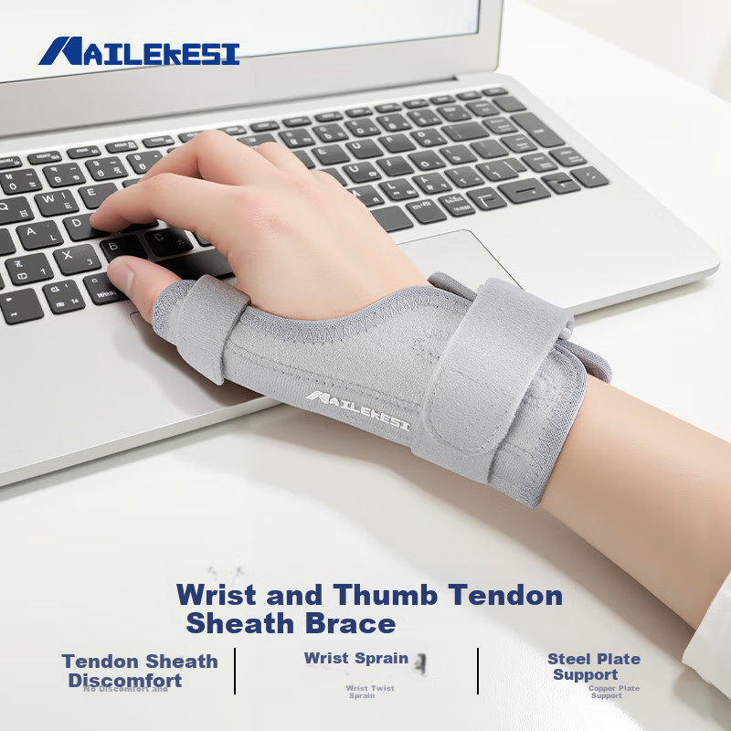 NAILEKESI N Tendonitis Wrist Brace Sprain Wrist Strain Finger Fracture Wrist Joint Support Medical TFCC Brace
