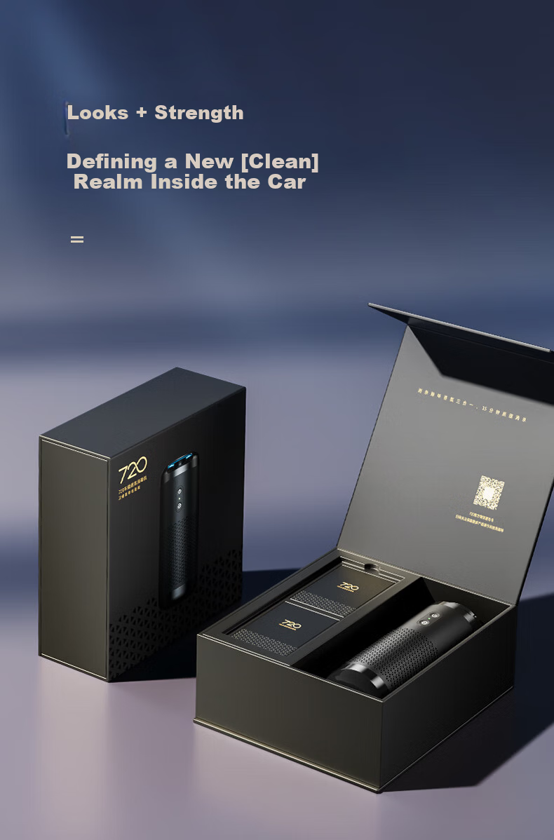 720 Fragrance Disinfection Machine 99.9% Sterilization Car Desktop Purifier Odor and Formaldehyde Removal Smart Voice Control Premium Gift Box Customizable for Men 3