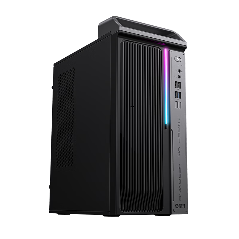 Pansheng Elite Pro Desktop Gaming PC (14th Gen Core i5-14400F, RX6500XT 4GB Dedicated Graphics, 16GB RAM, 512GB SSD)