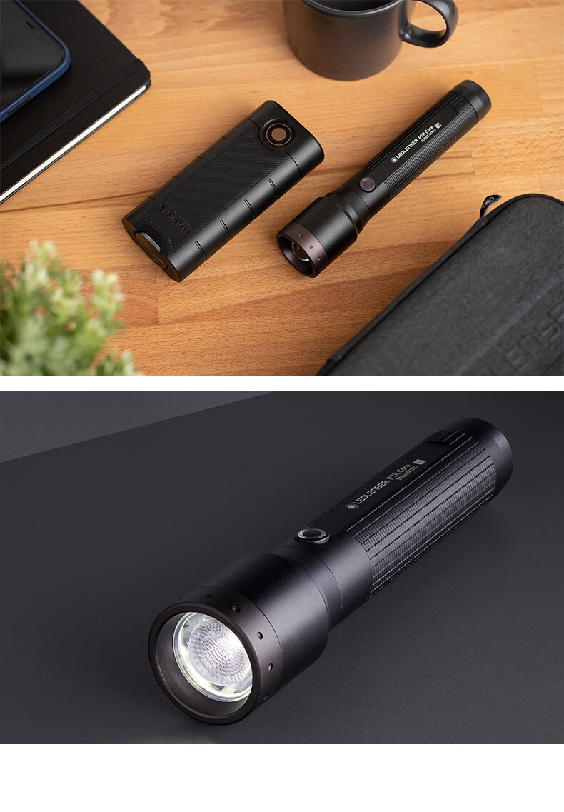 LED LENSER Germany High-Power Flashlight P7R Long Battery Life Ultra-Bright Military Rechargeable Outdoor Lighting Waterproof Zoom for Hiking Diving 19