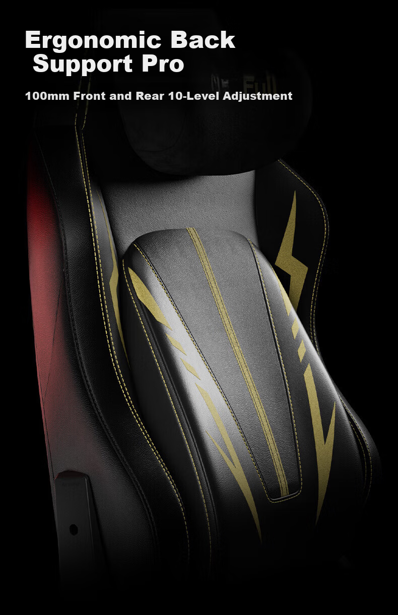 Aofeng C3Pro Black Gold Gaming Chair 1st Store Collaboration Ergonomic Gaming Chair Computer Chair Office Chair Ergonomic Chair 7