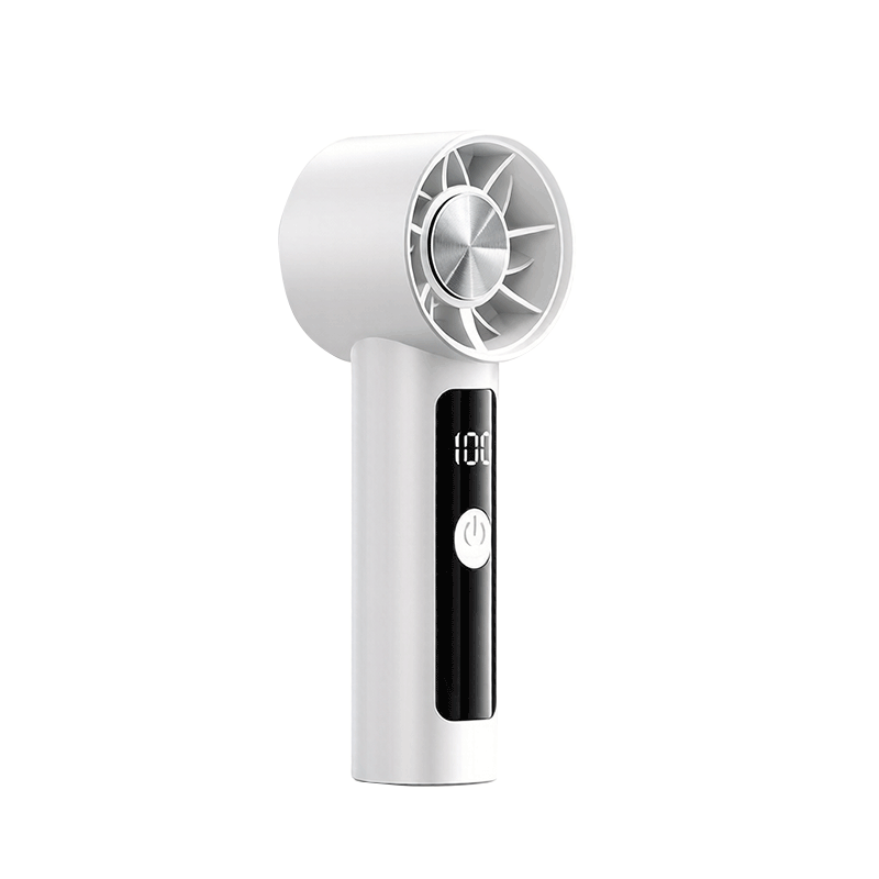 Jinlongxing Mini Handheld Fan Portable Silent Long Battery Life Semiconductor Cooling Fan for Office Desktop and Baby Food Cooling