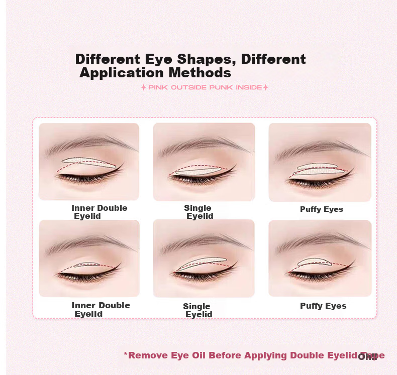 Arrebol Double Eyelid Tape Versatile Series Super Beautiful Eye M03 Slant Cut Olive Friendly Girl Gift 17